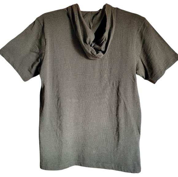 Highland Originals Army Green Hooded Shirt - Picture 2 of 3